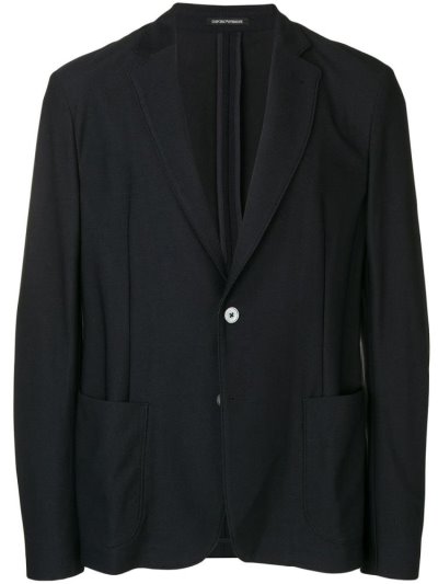 Blazers Armani Emporio Tailored Hombre Negras | BCNUK9HG