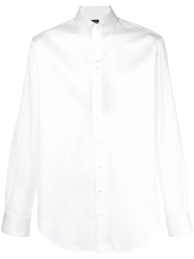 Camisas Giorgio Armani Plain Hombre Blancas | BWQK5X09