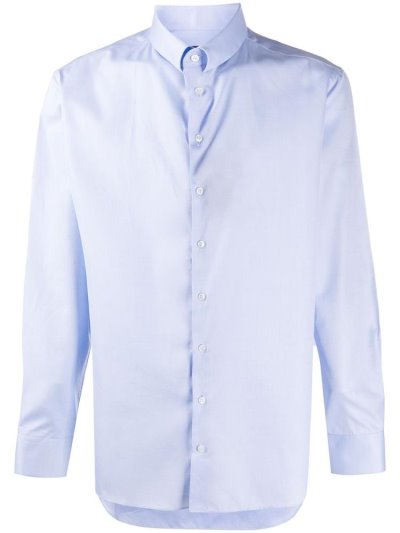 Camisas Giorgio Armani Slim Tailored Hombre Azules | 8Q1GKXUS