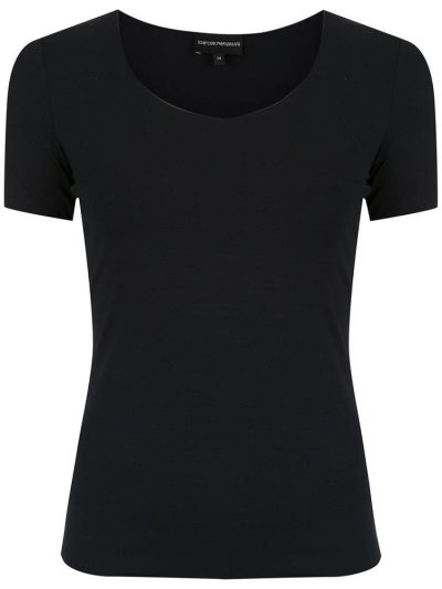 Camiseta Armani Emporio Slim Fit Mujer Azules | Q14S0T5L