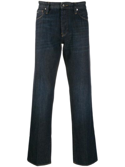 Jeans Armani Emporio Straight Leg Hombre Azules | 175F8TBP