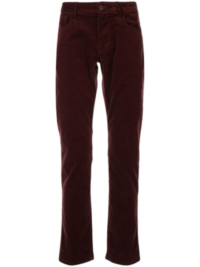 Pantalones Armani Emporio Relaxed Fit Straight Leg Hombre Rojas | ALIPIKLF