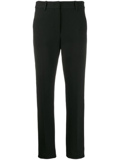 Pantalones Armani Emporio Slim Fit Tailored Pants Mujer Negras | IYKSSG8Y