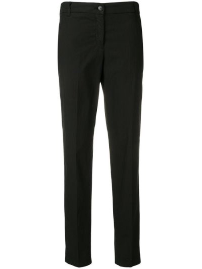 Pantalones Armani Emporio Tailored Slim Fit Mujer Negras | JTL5VR84