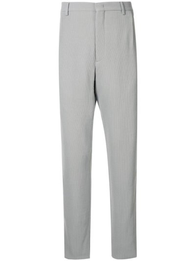 Trajes Giorgio Armani Corduroy Hombre Gris | WI8WEIAN