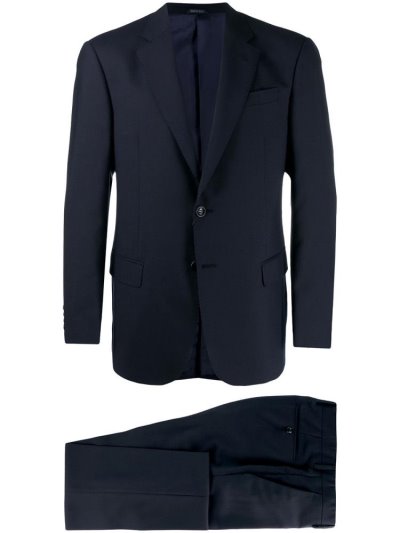 Trajes Giorgio Armani Two Piece Formal Hombre Azules | 18XSAADI