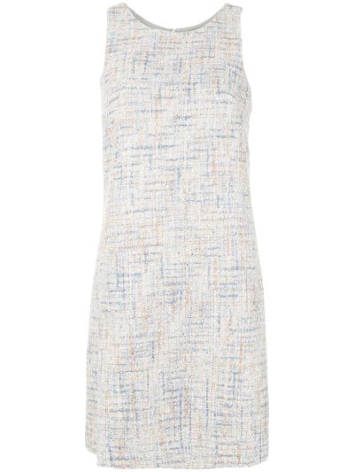 Vestido Armani Emporio Tweed Shift Vestido Mujer Multicolor | SZ4NHU8J