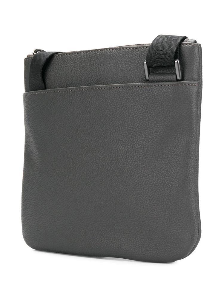 Bolsa De Hombro Armani Emporio Logo Hombre Gris | CVNBRGNH