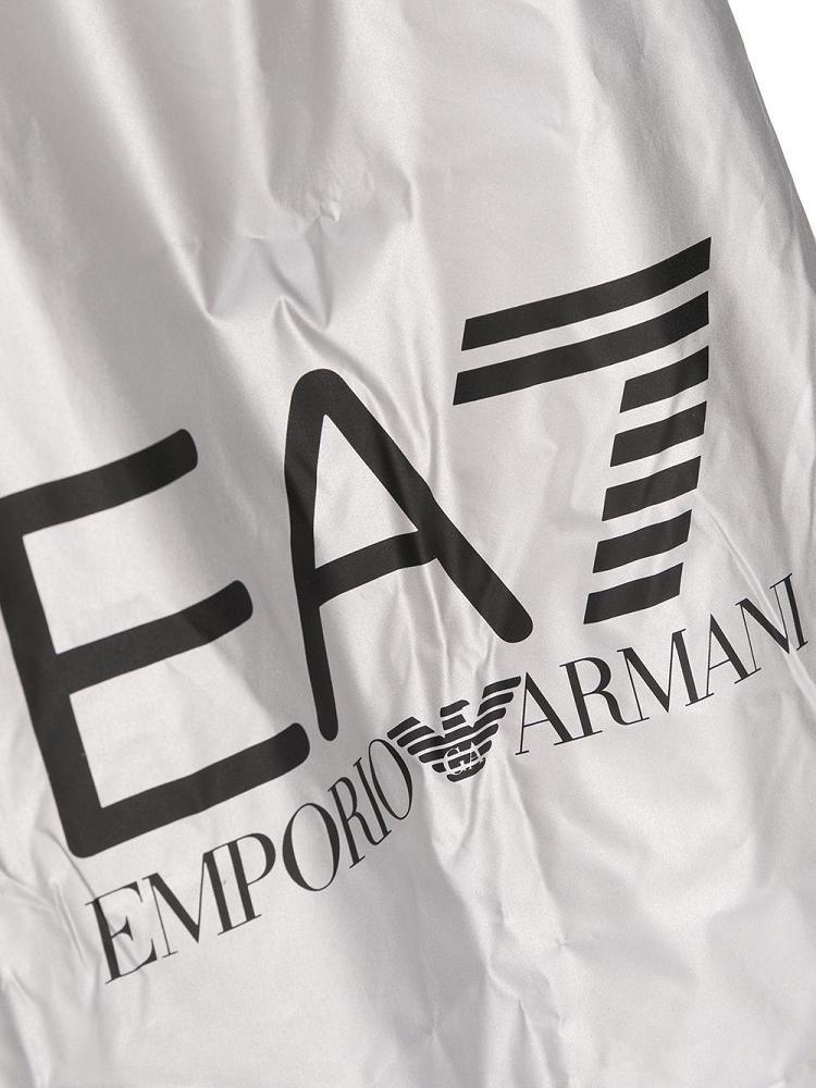 Bolsos Shopper Ea7 Emporio Armani Logo Mujer Gris | EMQ5ZXZE