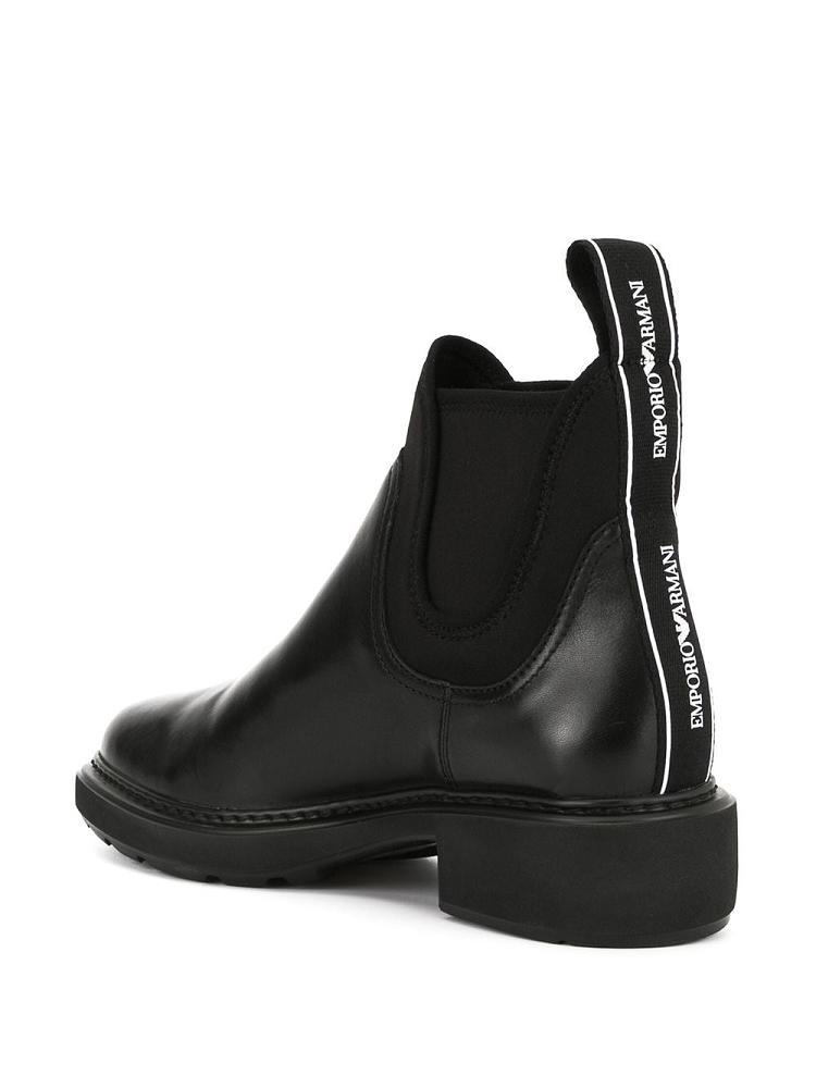 Botas Armani Emporio Elasticated Side Panel Mujer Negras | Y7H87K1A