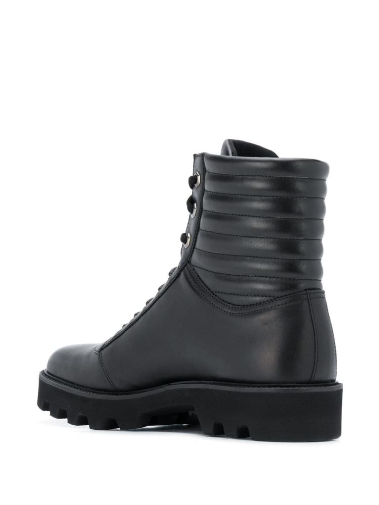 Botas Armani Emporio Encaje Up Hombre Negras | 7X0D7S8Q