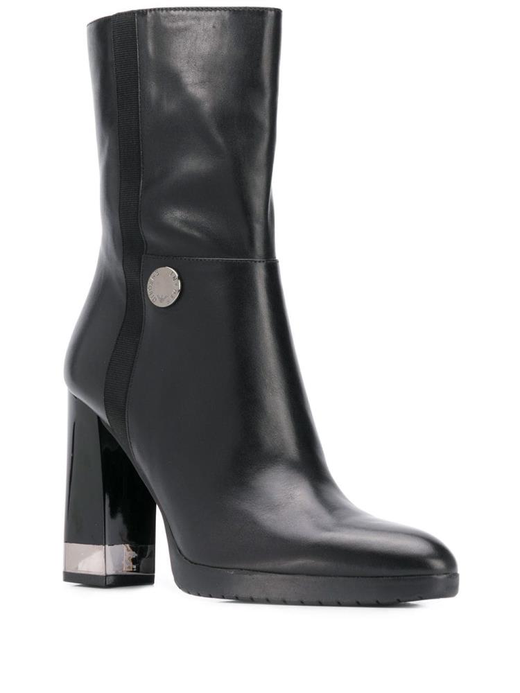 Botas Armani Emporio Fornido Heel Mujer Negras | GI1BJZI3