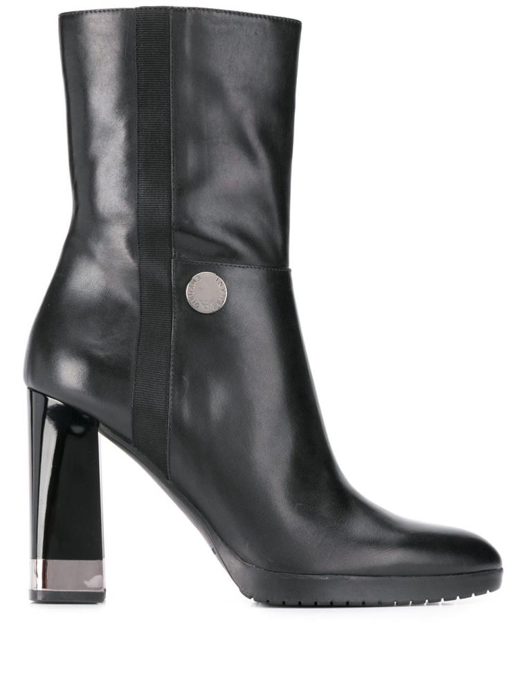 Botas Armani Emporio Fornido Heel Mujer Negras | GI1BJZI3