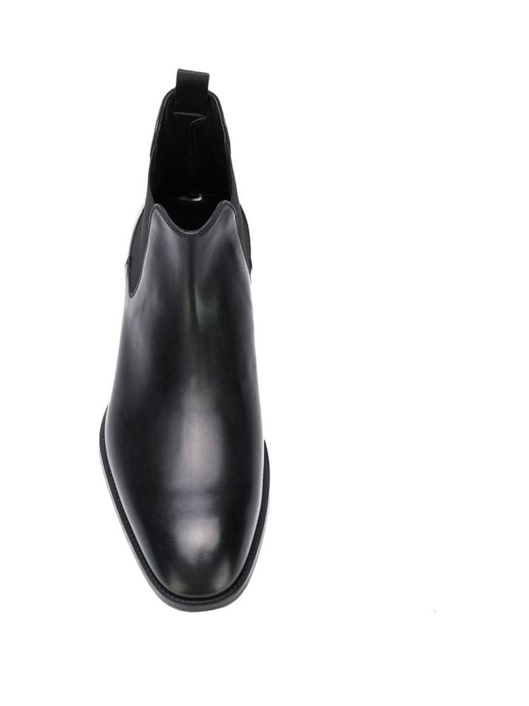 Botines Giorgio Armani Classic Hombre Negras | L8V54NAS