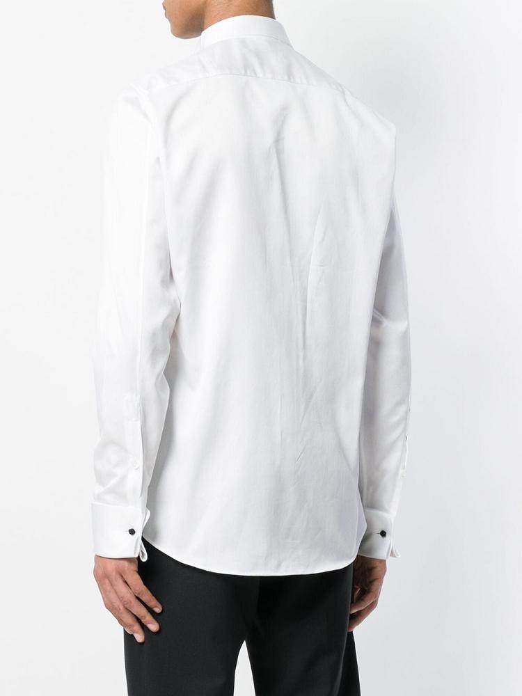 Camisas Armani Emporio Classic Estilo Hombre Blancas | 4LA4FZWR