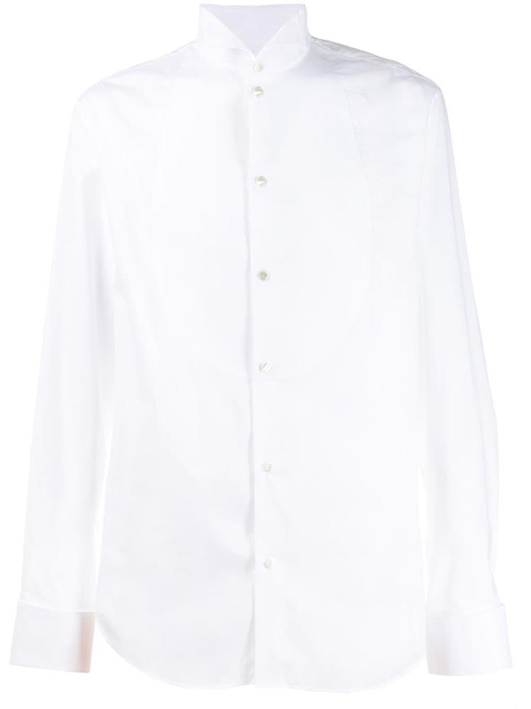 Camisas Armani Emporio Classic Plain Hombre Blancas | 1L4EFB2U