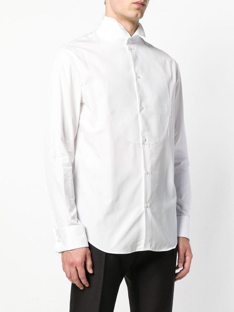 Camisas Armani Emporio Classic Plain Hombre Blancas | EVX51UIQ