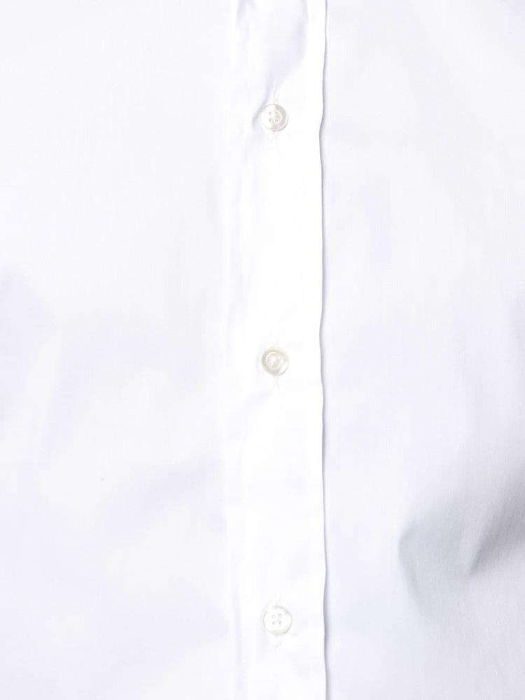 Camisas Armani Emporio Slim Fit Hombre Blancas | 72HH8AMK