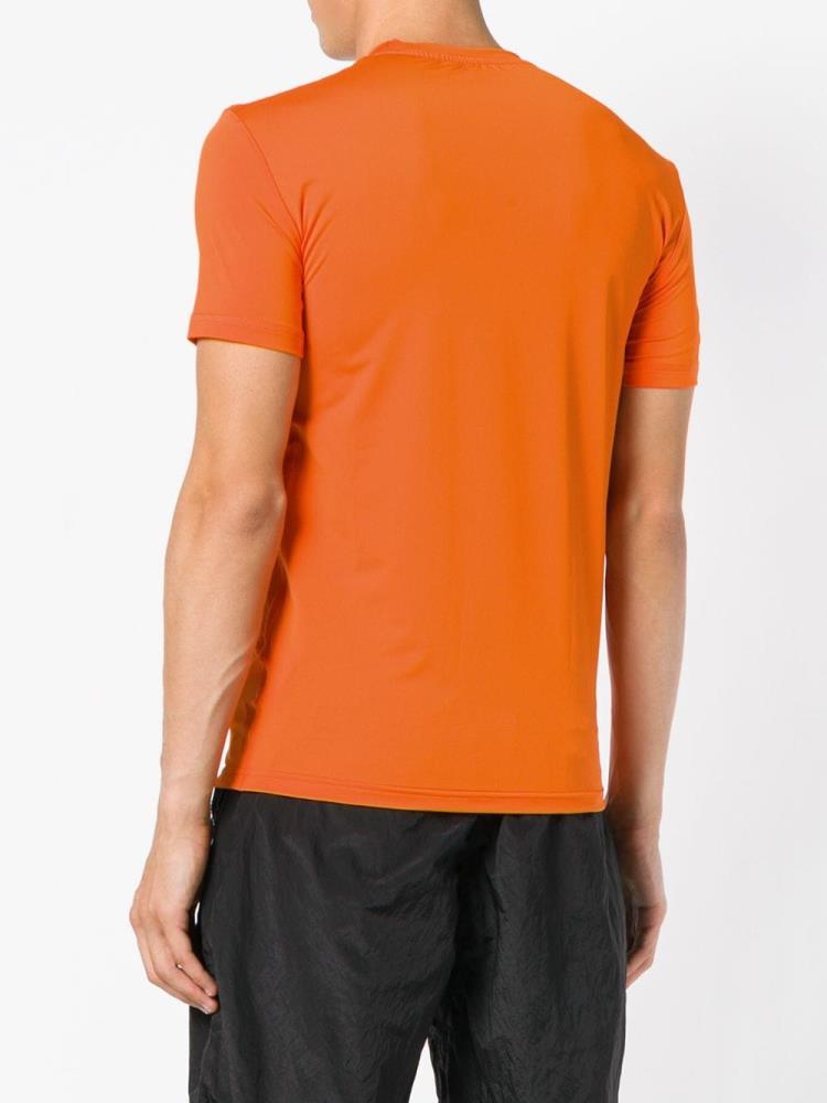 Camiseta Ea7 Emporio Armani Basic Hombre Amarillo | ASRBQKA3