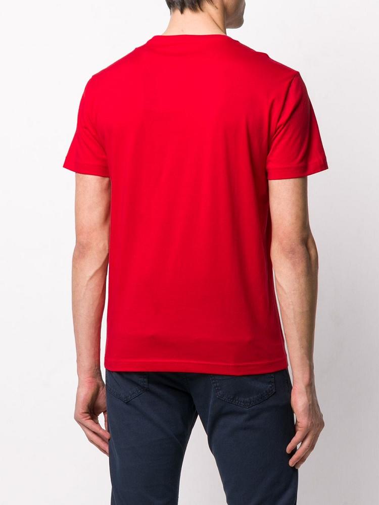 Camiseta Ea7 Emporio Armani Branded Hombre Rojas | DPFTFTDG