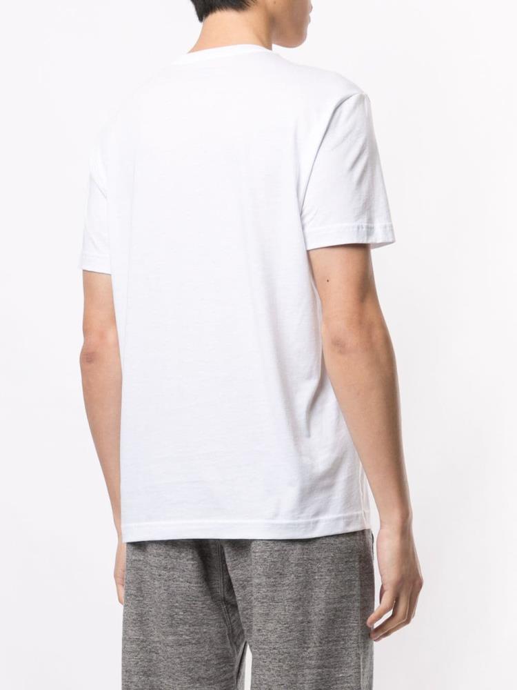 Camiseta Ea7 Emporio Ea7 Mini Box Logo Hombre Blancas | IEGFBAQQ