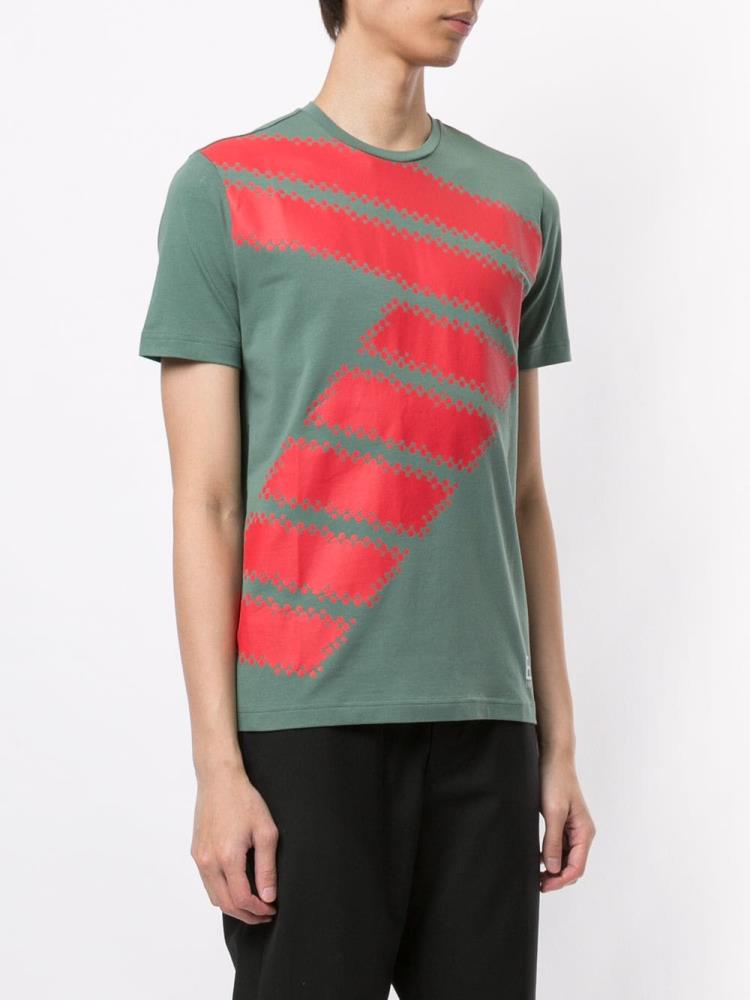 Camiseta Ea7 Emporio Ea7 Print Hombre Verde | VDRQC0H4