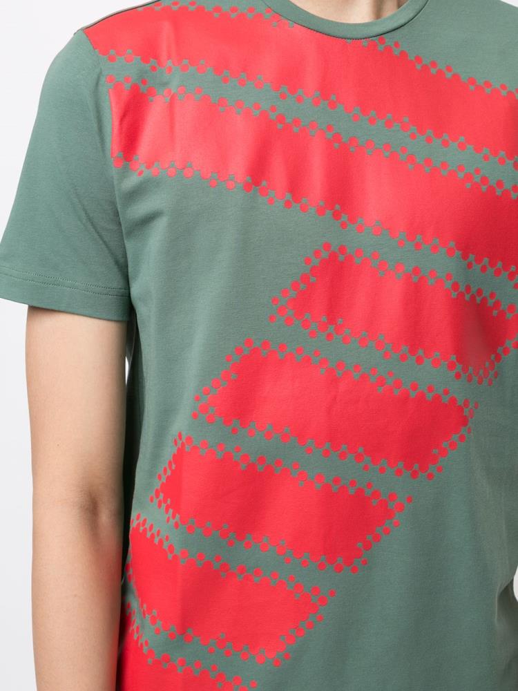 Camiseta Ea7 Emporio Ea7 Print Hombre Verde | VDRQC0H4