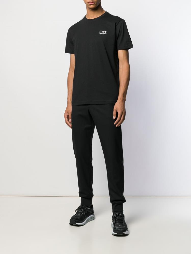 Camiseta Ea7 Emporio Armani Logo Hombre Negras | ISXOPD03