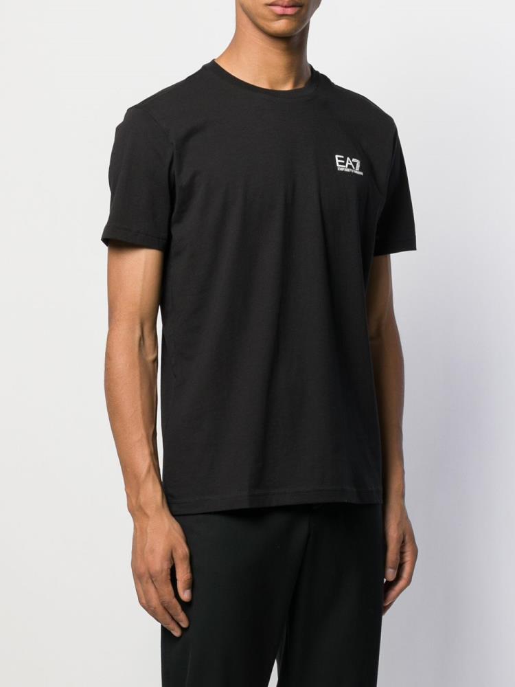 Camiseta Ea7 Emporio Armani Logo Hombre Negras | ISXOPD03