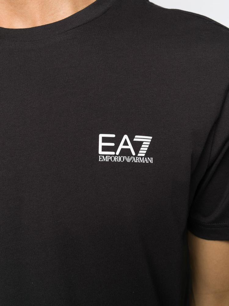 Camiseta Ea7 Emporio Armani Logo Hombre Negras | ISXOPD03