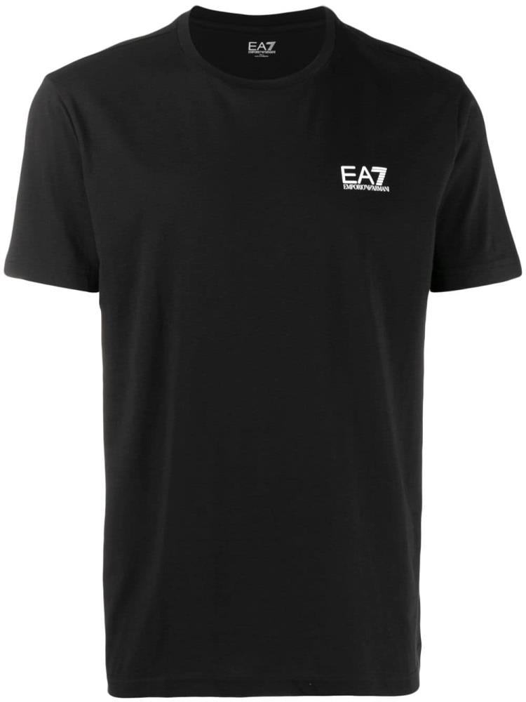 Camiseta Ea7 Emporio Armani Logo Hombre Negras | ISXOPD03