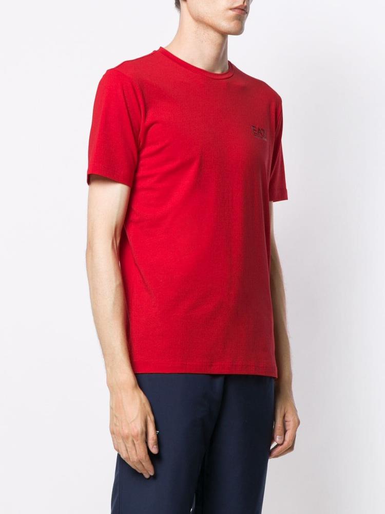 Camiseta Ea7 Emporio Armani Printed Logo Hombre Rojas | R36N686L