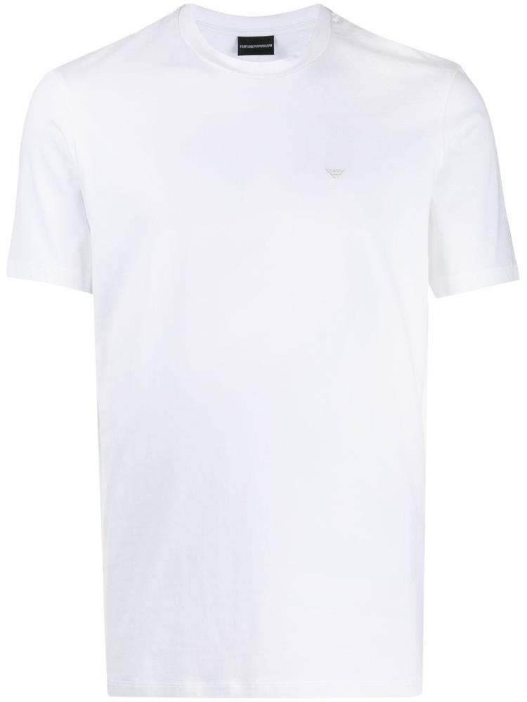 Camiseta Armani Emporio Chest Logo Hombre Blancas | P07009X6