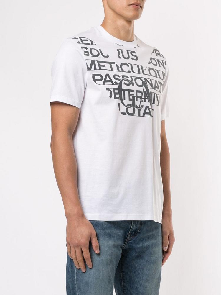 Camiseta Armani Emporio Ga Hombre Blancas | AE7K6M8J