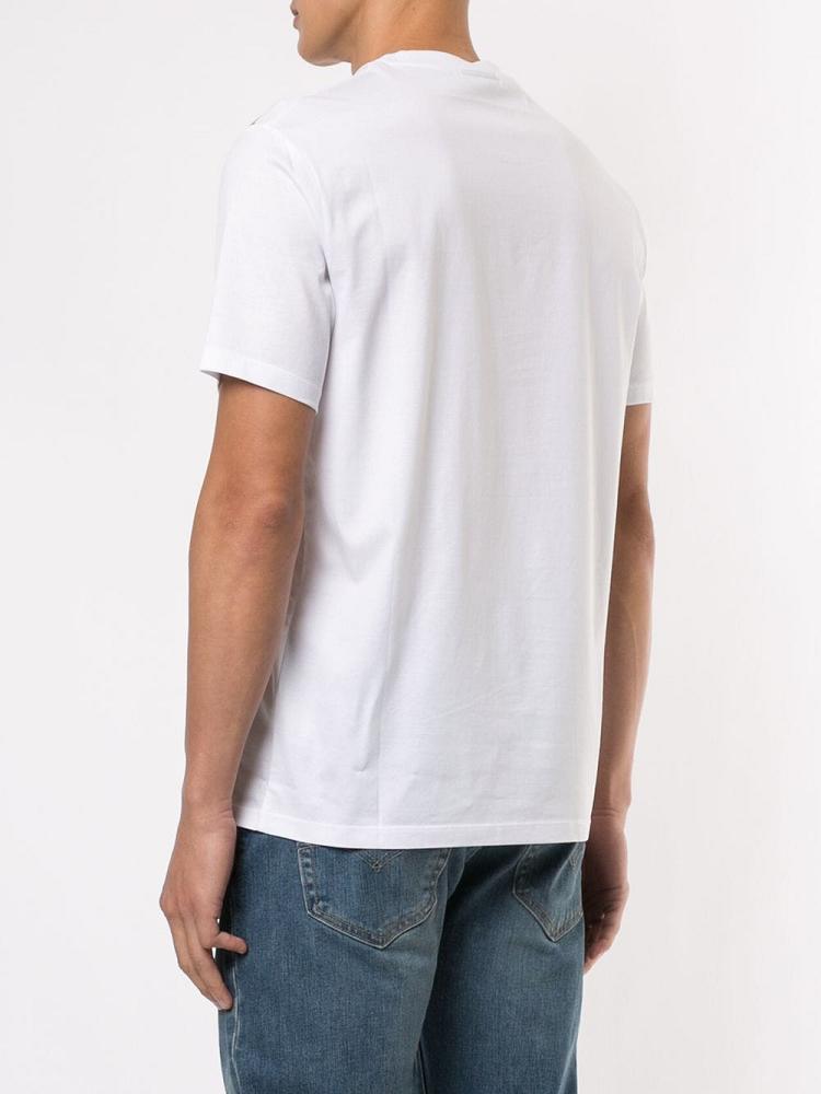 Camiseta Armani Emporio Ga Hombre Blancas | AE7K6M8J