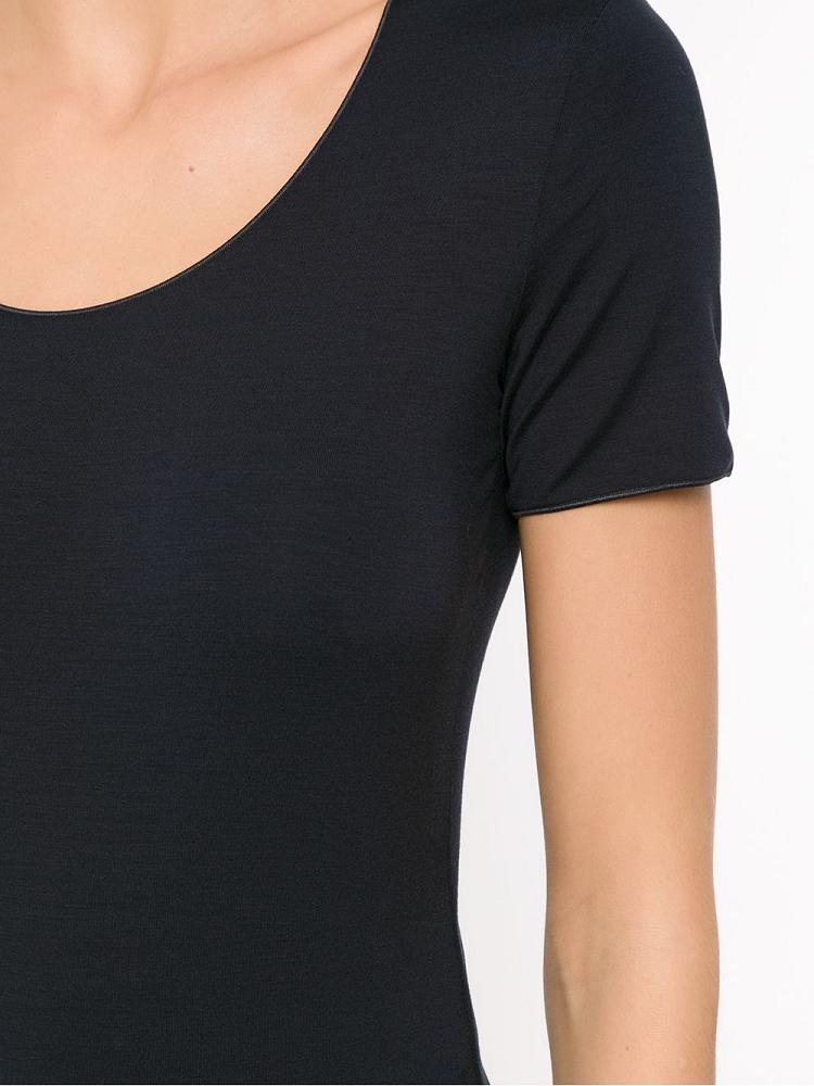 Camiseta Armani Emporio Slim Fit Mujer Azules | Q14S0T5L