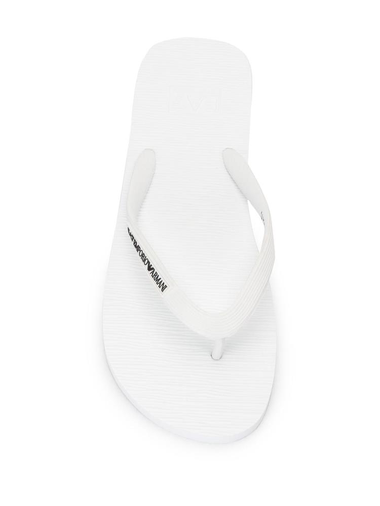 Chanclas Ea7 Emporio Armani Sea World Core Hombre Blancas | VY0KAV4H