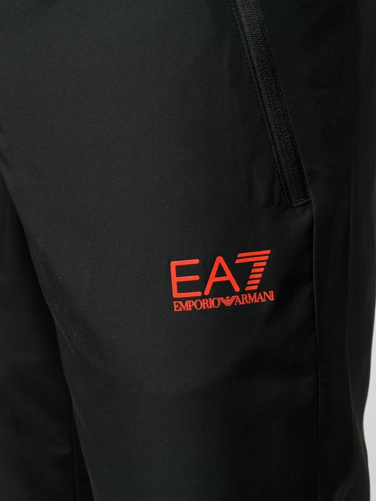 Chaquetas Ea7 Emporio Armani Colour Blocked Deporte Jacket Hombre Negras | L1YCFAOX