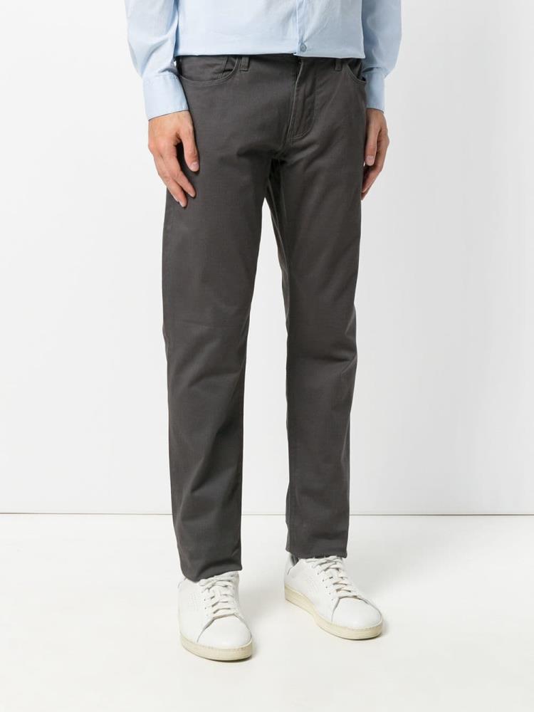 Chinos Armani Jeans Straight Leg Hombre Gris | CPLTWGCS