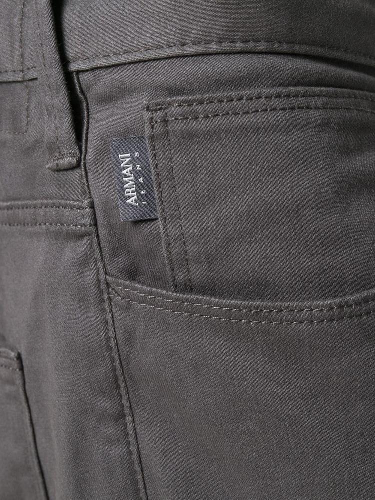 Chinos Armani Jeans Straight Leg Hombre Gris | CPLTWGCS