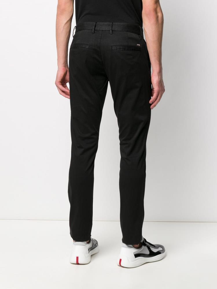 Chinos Armani Emporio Straight Leg Hombre Negras | 7IJI60ZG