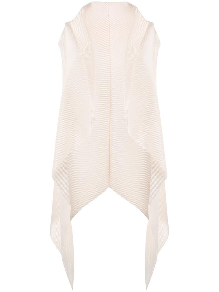 Cárdigan Armani Emporio Draped Waterfall Mujer Beige | FXCGU98J