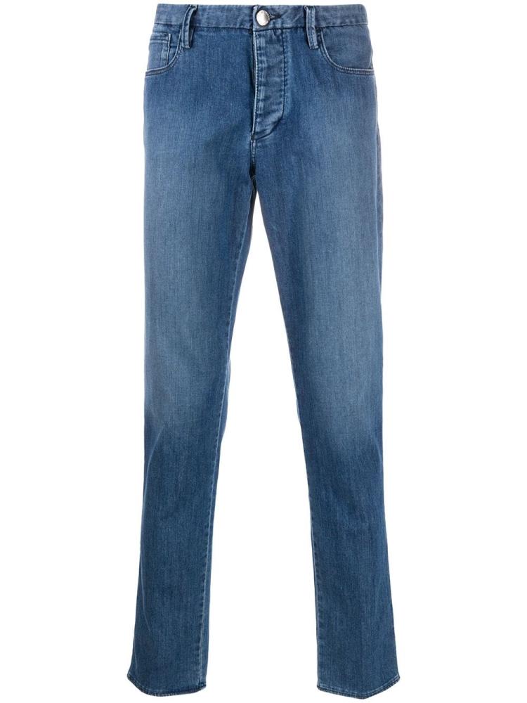 Jeans Armani Emporio Denim Slim Fit Hombre Azules | YTHEKGOW