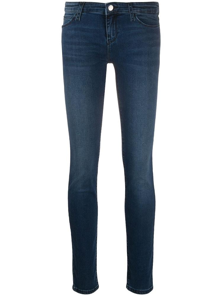 Jeans Armani Emporio Low Rise Skinny Mujer Azules | YP5GAV6S