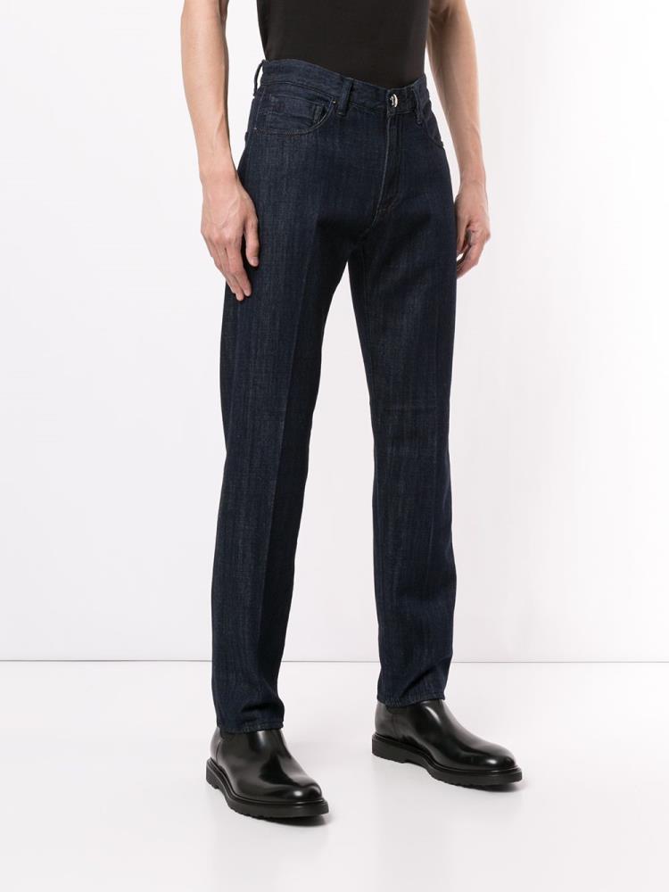 Jeans Giorgio Armani Five Pocket Hombre Azules | K1U3TVFM