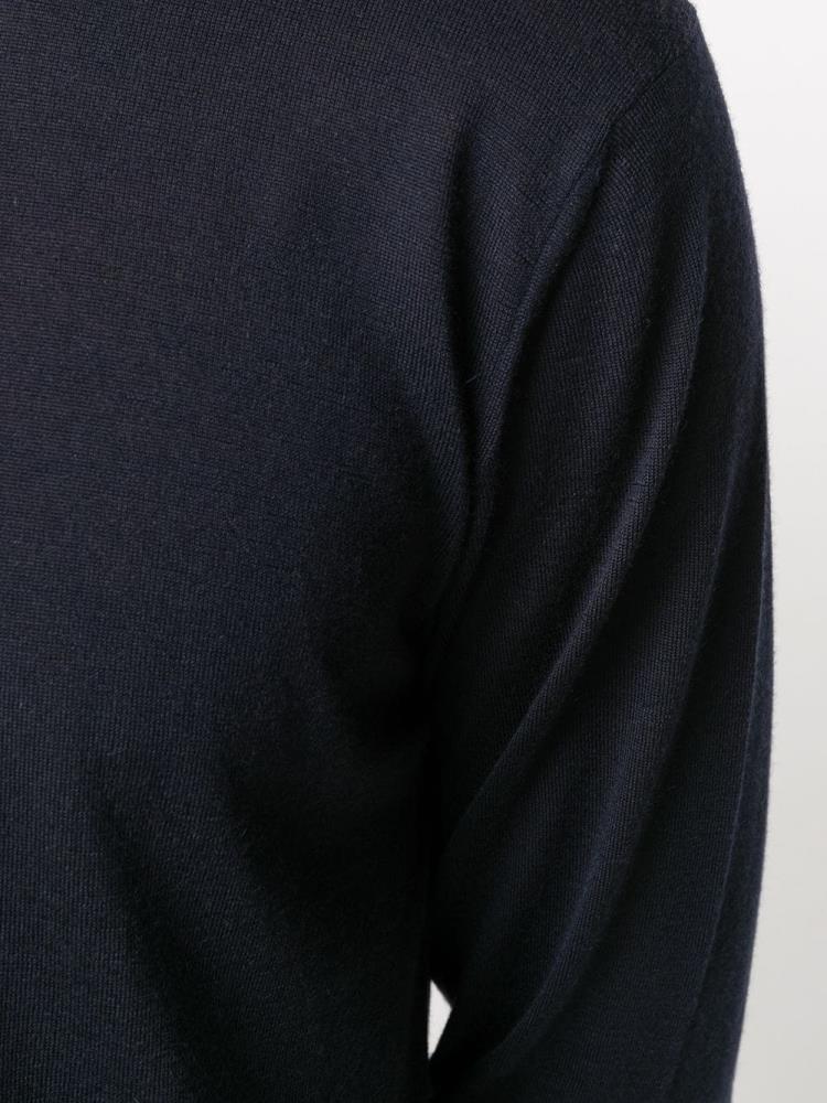 Jerséis Giorgio Armani Cashmere Crew Neck Hombre Azules | VJCYS8K1