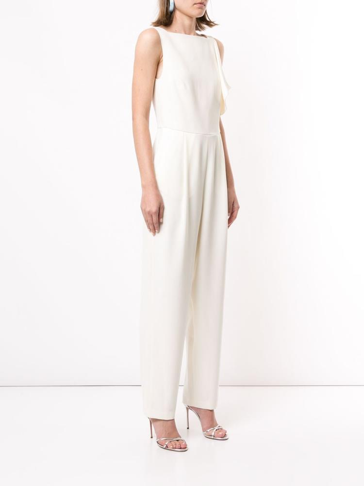 Jumpsuit Armani Emporio Draped Detail Mujer Blancas | TNL6G6LT