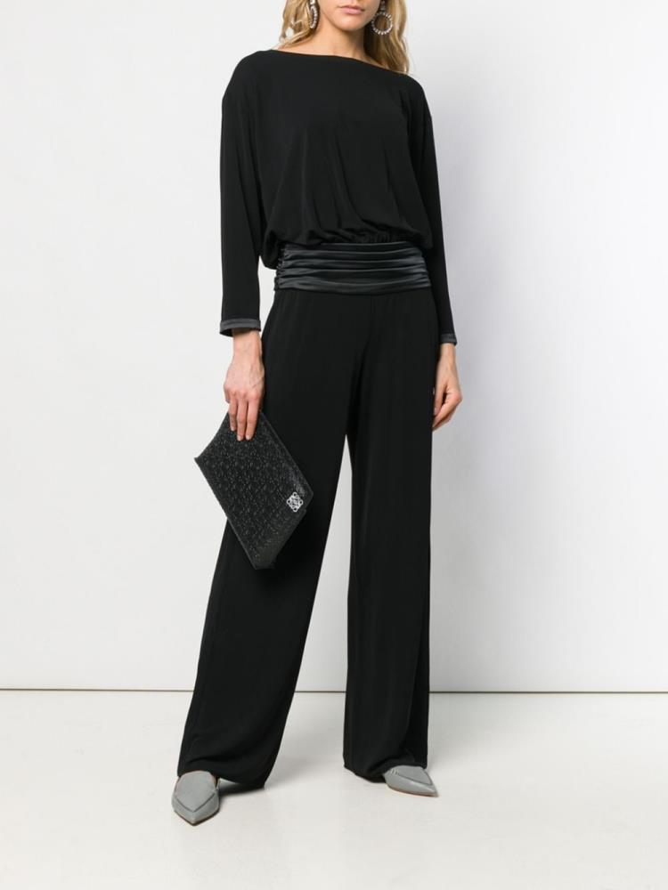 Jumpsuit Giorgio Armani Structured Mujer Negras | EL3XHDAO