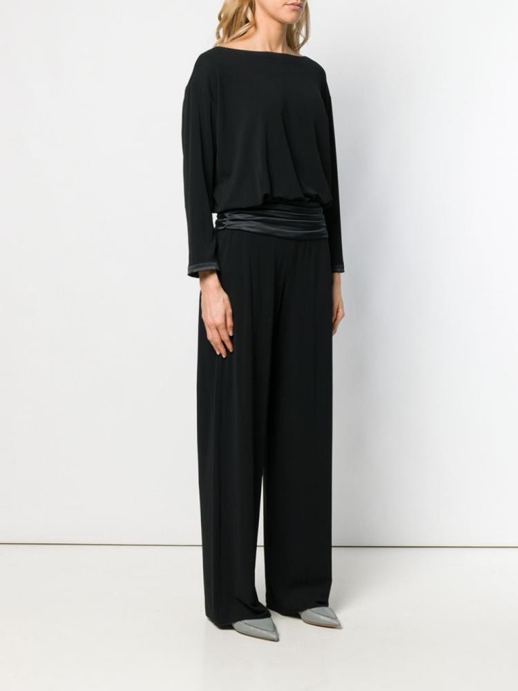 Jumpsuit Giorgio Armani Structured Mujer Negras | EL3XHDAO