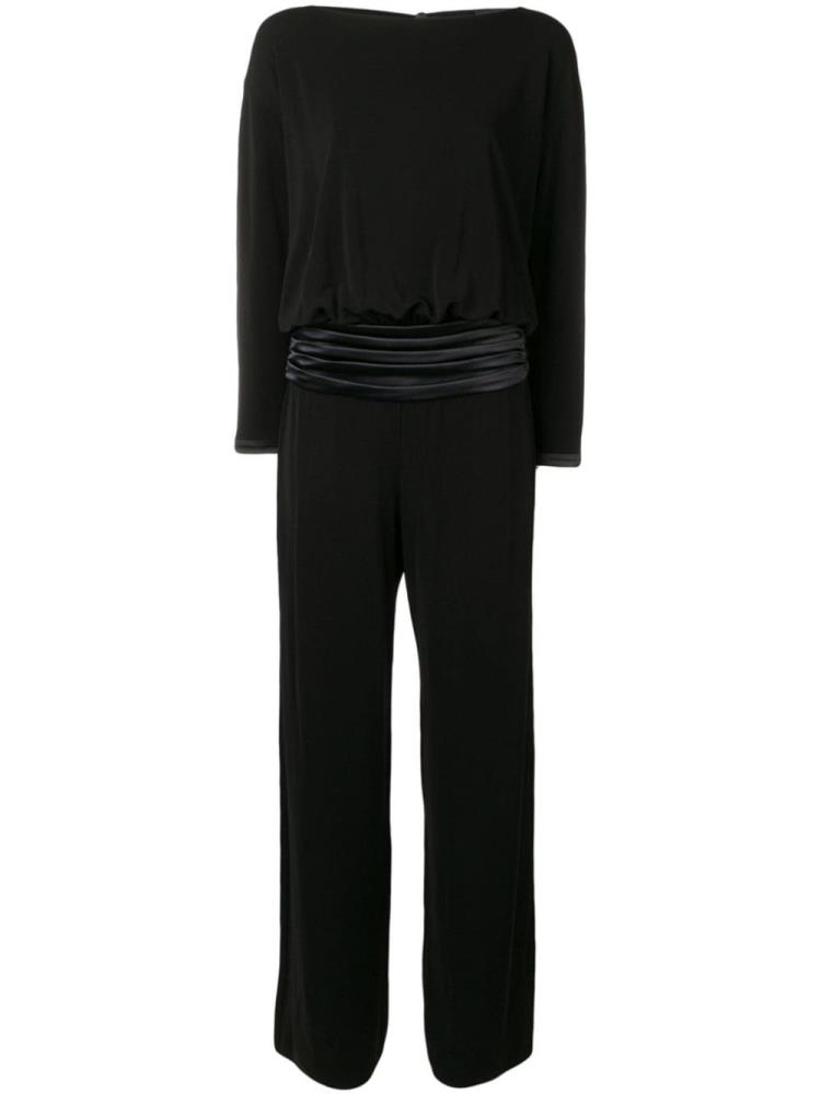 Jumpsuit Giorgio Armani Structured Mujer Negras | EL3XHDAO